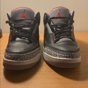 Air Jordan 3 Black Cement 2018